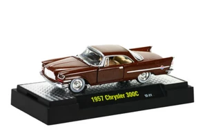 M09 31500 20 M2 MACHINES AUTO THENTICS 1957 CHRYSLER 300C COOPER BROWN 1:64 - Picture 1 of 4
