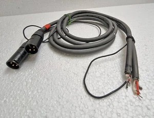 ⭐️⭐️⭐️ Cable OELBACH 2 x 1 metro con conector Neutrik XLR un extremo abierto ⭐️⭐️⭐️⭐️ - Imagen 1 de 2