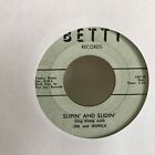 Jim And  Monica   7"  Vinyl  Single , Slipin  And  Slidin