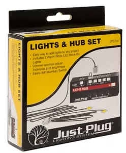 Woodland Scenics JP5700 Just Plug Lights & Hub Set - Picture 1 of 3