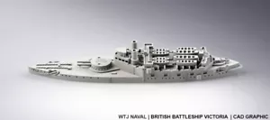 1:700 HMS Victoria - Picture 1 of 1
