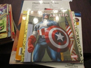 Little Golden Book Ser.: The Courageous Captain America (Marvel: Captain America - Picture 1 of 2