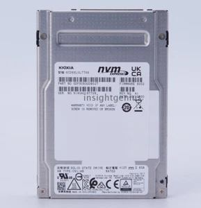 KIOXIA CD6 7.68TB SSD 2.5" U.2 NVME KCD61LUL7T68 - Afbeelding 1 van 6