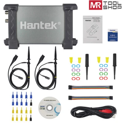 Hantek 6022BL USB PC Portable Oscilloscope Digital + Logic Analyzer 16CH 48MSa/s - Image 1 of 4