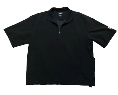 Jaqueta Ashworth Masculina G Botões Manga Curta Quebra-Vento Sistemas Meteorológicos de Golfe - Imagem 1 de 4