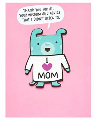 American Greetings Funny Mother's Day Card (Wisdom) - Image 1 of 4