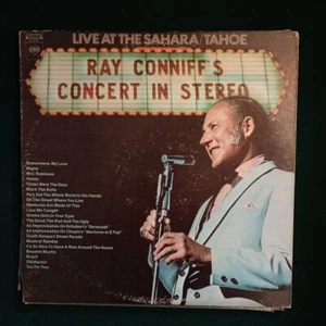 Ray Conniff's Concert In Stereo Live At The Sahara Tahoe 1970 Vinyl 2-LP - Picture 1 of 12