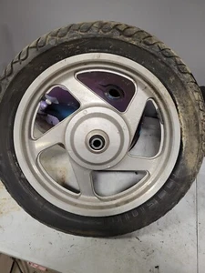 1994-2003 Honda VF750 VF750C Magna 750 Cast 5 Spoke Front Wheel Rim & Tire - Picture 1 of 3