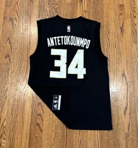 Milwaukee Bucks Giannis Antetokounmpo 2017 Adidas Replica NBA Basketball Jersey - Picture 1 of 20