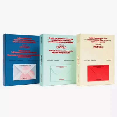 ENHYPEN ROMANCE : UNTOLD 2nd Full Album CD+Foto Buch+3Karte+2 P.Ring+Poster+GIFT - Image 1 of 4
