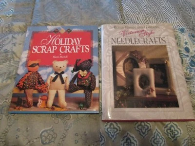 Better Homes & Gardens  Victorian Style Needlecrafts+Holiday Crafts~ [2Books]!  - Image 1 of 4