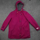 Joules Coat Coast Mid Jacket Raincoat Waterproof Size 18 Right As Rain Women Red