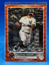 2022 Topps Orange Foilboard #5 Rougned Odor Yankees 053/299