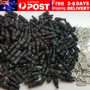 10/20/50/100 Pairs for MC4 M/F Male Female Solar Cable Connectors Solar Panel - Picture 1 of 18