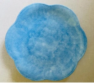 Este Ceramiche Scalloped Ceramic Hand Painted 9" Salad Plate 3 Variations NEW - Picture 1 of 8