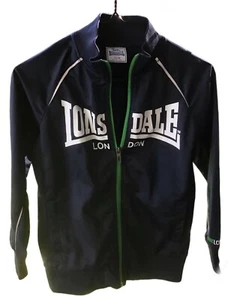 Lonsdale London youth size 10 jacket with logo + green zip street wear sports - Picture 1 of 8