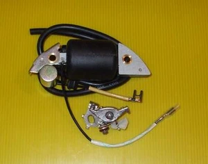 HONDA GV400 IGNITION COIL CONDENSOR & CONTACT BREAKER POINTS - Picture 1 of 2
