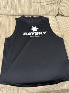 MENS XL SAYSKY RUNNING SINGLET TANK TOP SHIRT - Picture 1 of 6