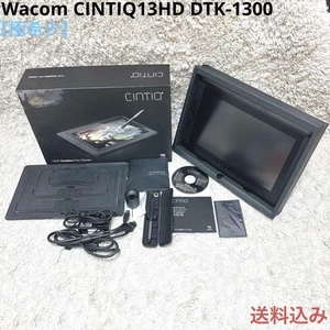 Wacom Cintiq 13HD Creative Pen Display DTK-1300/K stylet LCD tablette jp - Photo 1/9