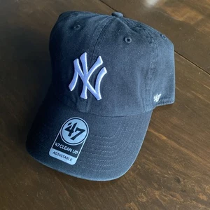 New York Yankees ‘47 Brand Clean Up Navy OSFA Hat NEW - Picture 1 of 7
