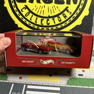 SIGNED Hot Wheels 8th Annual Collectors Nationals Whip Creamer (2 car set) - Image 1 of 4