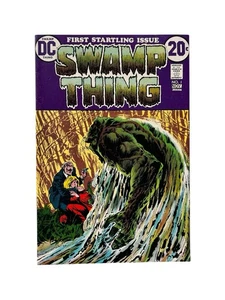 Swamp Thing Solo Series #1 (1972) DC Comics Wrightson Art en estado bastante bueno - Imagen 1 de 19