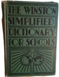 The Winston Simplified Dictionary For Schools Copyright 1937 ~ Hardcover - Picture 1 of 19