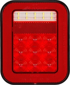 Maxxima M42221 Box Stop/Turn/Tail Lamp LED 3 Post / Stud Tail Light Taillight - Picture 1 of 5