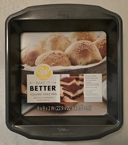 Sartén cuadrada para hornear Wilton 9" x 9" x 2", antiadherente - Imagen 1 de 2