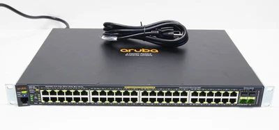 HP Aruba 2530-48G J9772A 48 Port Gigabit PoE+ Ethernet Switch - Image 1 of 4