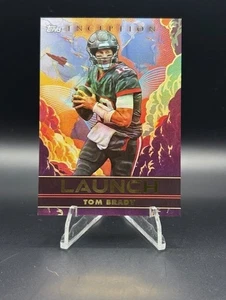 2024 TOPPS INCEPTION - TOM BRADY #L-23 LAUNCH CASE HIT - Picture 1 of 2