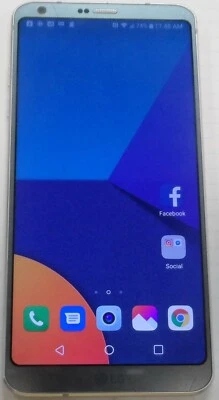 LG G6 - 32GB - Ice Platinum (Sprint) Smartphone REPAIR 1105-02 - Image 1 of 2