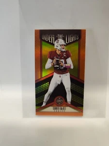 🏈#d/125 2023 Legacy TANNER MCKEE Under the Lights Mini Naranja Mini RC Novato - Imagen 1 de 5