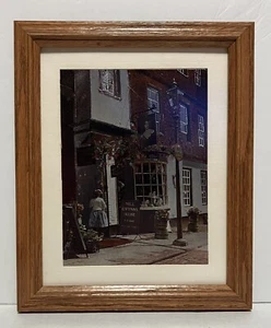 Vtg 1989 Dufex Foil Art Print of Nell Gwynn’s House Printed in England Wood - Picture 1 of 10