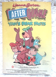 Vintage 1988 Hanna-Barbera AFTERQUAKE YOGI'S BEAR FACTS Buch - Bild 1 von 4