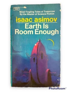 Earth Is Room Enough by Isaac Asimov Science Fiction Short Stories 1st Edition - Foto 1 di 3