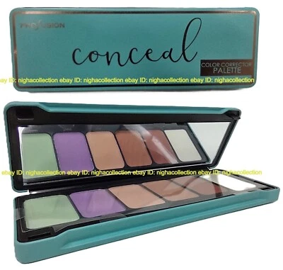 Profusion Conceal Color Corrector Palette NEW Face Cream Contour Kit 5 Colors - Image 1 of 4