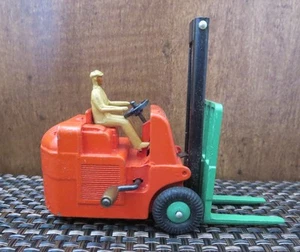 Dinky Fork Lift Toy Truck 14c Litho in Orig Box Excellent Condition Vintage - Picture 1 of 11