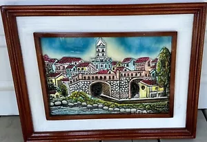 Jerusalem Stadtmauer Holyland Schlüsselanhänger Heim Eingang 3D Kunst Handarbeit - Bild 1 von 13