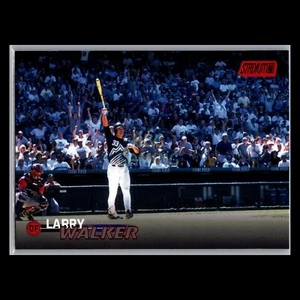 2023 Topps Stadium Club - Red Foil #147 Larry Walker - Colorado Rockies - Picture 1 of 2
