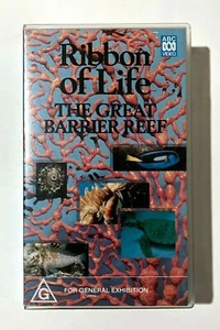 Ribbon of Life: The Great Barrier Reef - 1991 ABC Natural History Doco RARE VHS - Picture 1 of 3