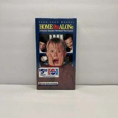 Home Alone VHS (1991) - Original Factory Sealed FOX Video Pepsi AA - Image 1 of 4