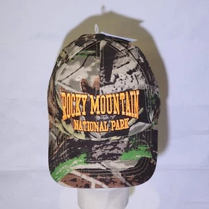Rocky Mountain National Park Camo Adjustable Hat by JHats - NWT - Picture 1 of 8