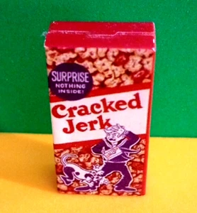 2020 WACKY PACKAGES Series 1 "MINIS 3D" MINI FIGURE "CRACKED JERK" - Picture 1 of 2