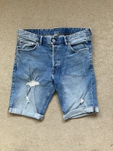 H&M Men’s Denim Jean Shorts - Picture 1 of 3