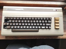 Commodore 64 with RARE Keyboard eurostile