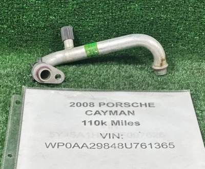 2006-2012 PORSCHE CAYMAN 987 AC AIR CONDITIONER SUCTION HOSE LINE TUBE OEM Foto 1 de 4