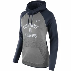 Detroit Tigers Hoodie Women's Small Nike Therma Pullover Sweatshirt MLB - Picture 1 of 2