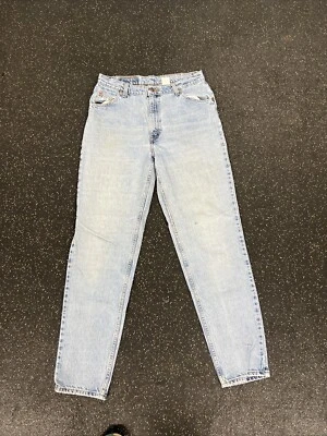 Pantalones de mezclilla vintage Levi’s 15921 921 pierna cónica calce mamá hechos en EE. UU. talla 14 largos Foto 1 de 4