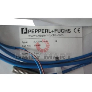 New PEPPERL+FUCHS NJ1.5-8GM-N Inductive Sensor, 1.5mm Flush - Picture 1 of 1